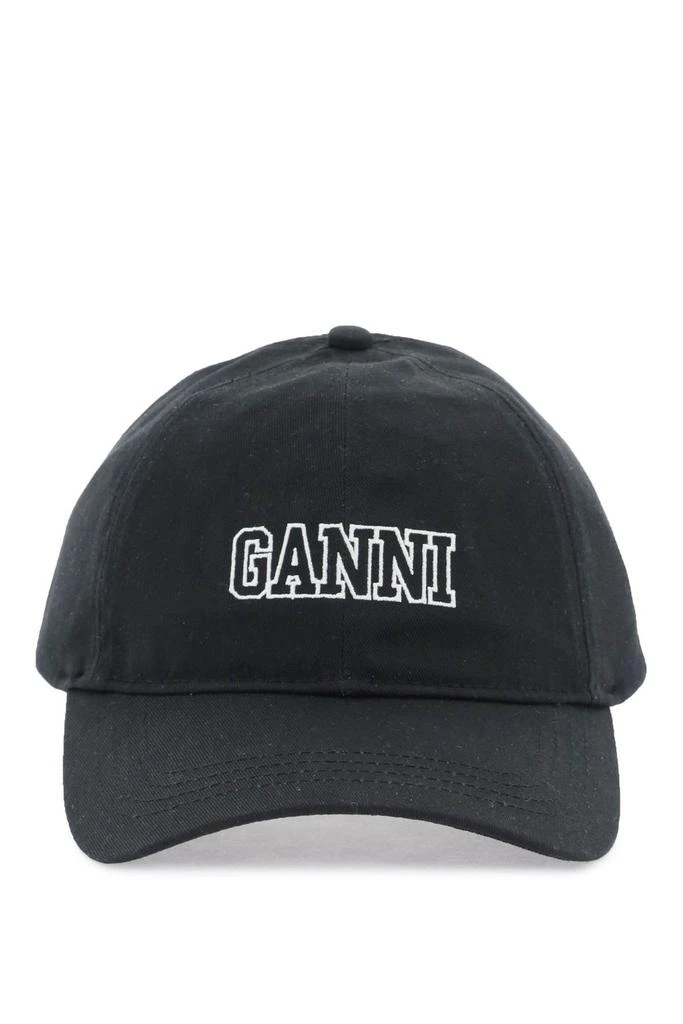 商品Ganni|baseball cap with logo embroidery,价格¥374,第1张图片