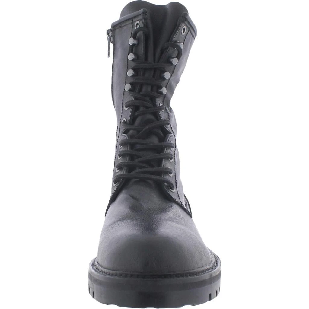 商品Steve Madden|Steve Madden Mens Rockey Leather Lugged Sole Combat & Lace-up Boots,价格¥308,第3张图片详细描述