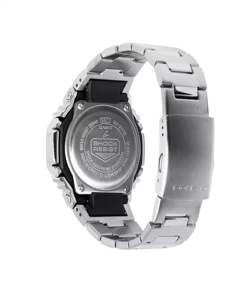 商品G-Shock|Men's Japanese Quartz Silver Tone Stainless Steel Watch, 49.3mm, GMS2110D-2A,价格¥2248,第2张图片详细描述