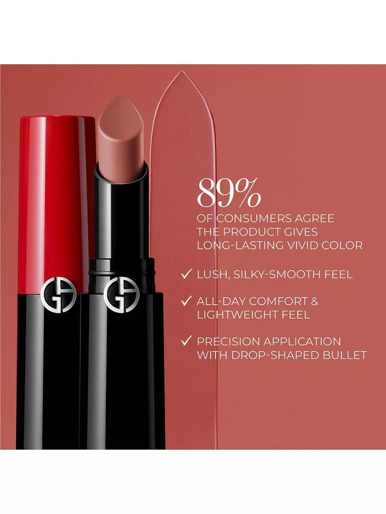 商品Armani|Lip Power Long Lasting Satin Lipstick,价格¥339,第4张图片详细描述