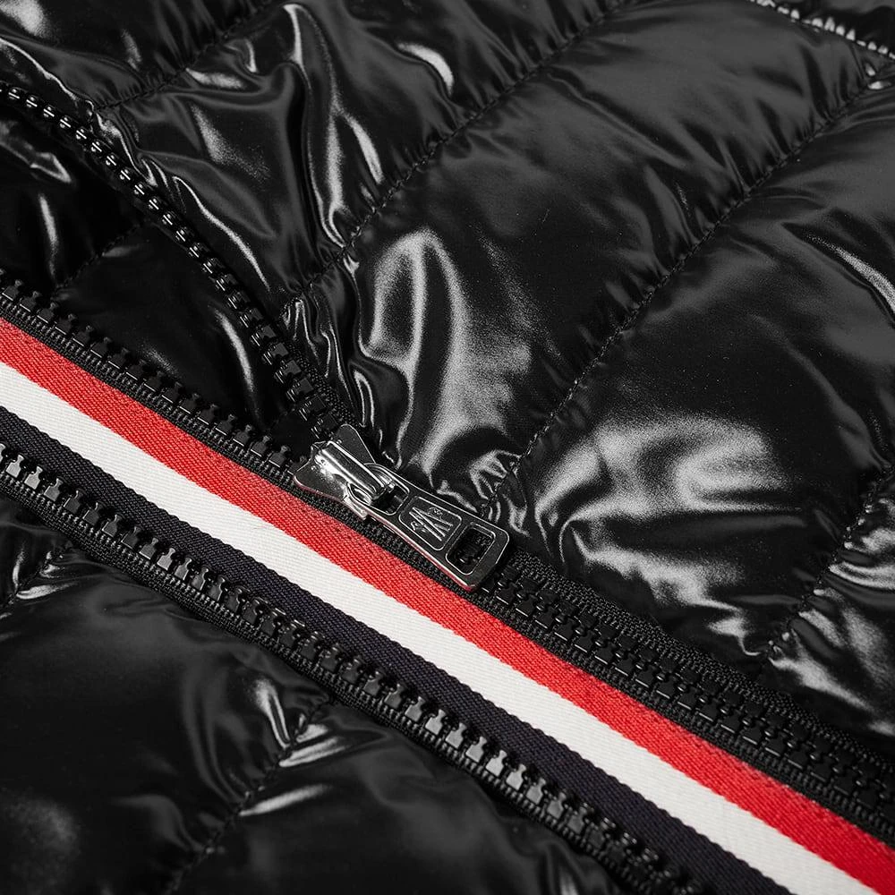 商品Moncler|Moncler Perouges Tricolore Zip Down Bomber Jacket,价格¥9754,第4张图片详细描述