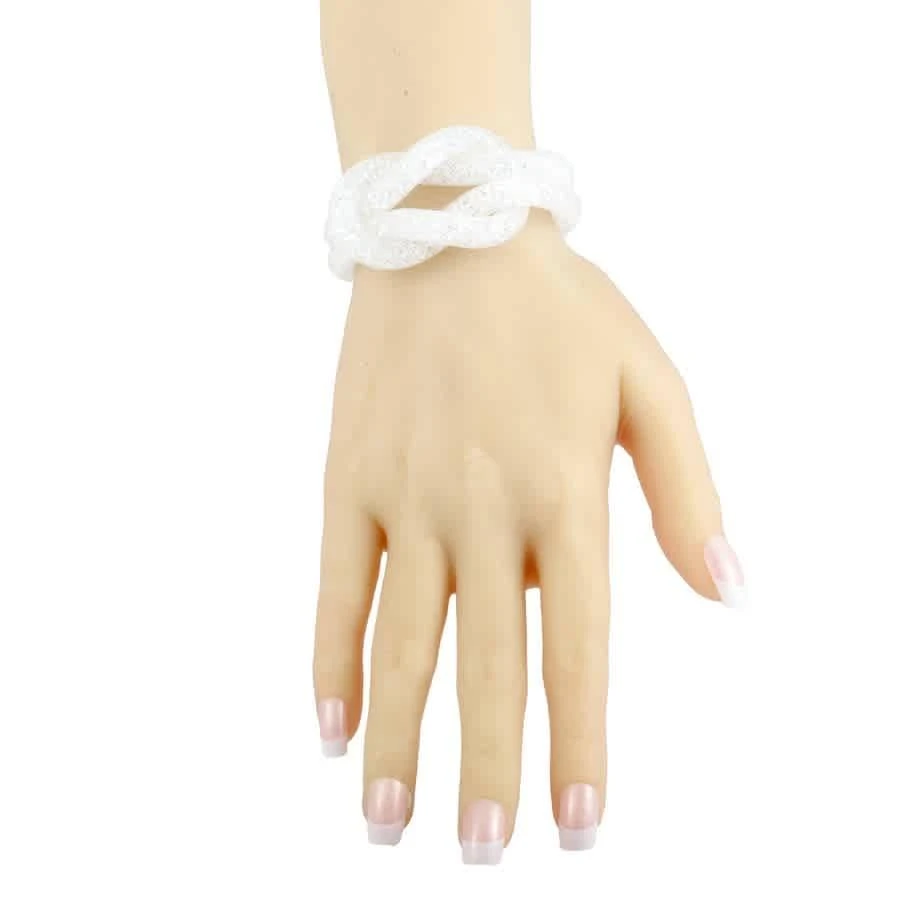商品Swarovski|Stardust White Crystal Knot Bracelet 5184175 S  Small,价格¥208,第2张图片详细描述