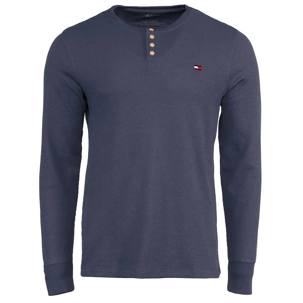 商品Tommy Hilfiger|Tommy Hilfiger Men's Thermal 4 Button Long Sleeve Shirt,价格¥221,第2张图片详细描述