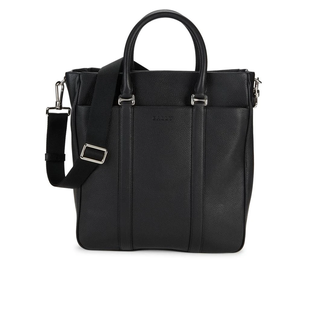 商品Bally|NEW Bally Margon Men's 6225298 Black Leather Messenger Bag MSRP,价格¥2125,第1张图片