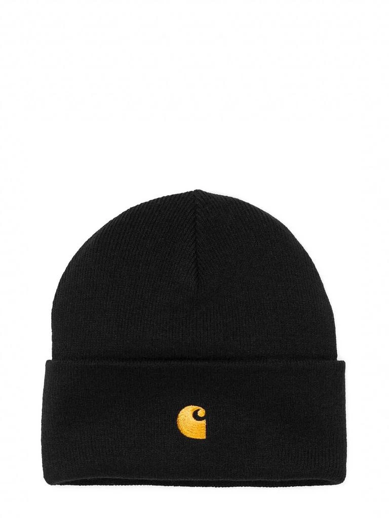 商品Carhartt WIP|Carhartt WIP Logo Embroidered Chase Beanie,价格¥313,第1张图片