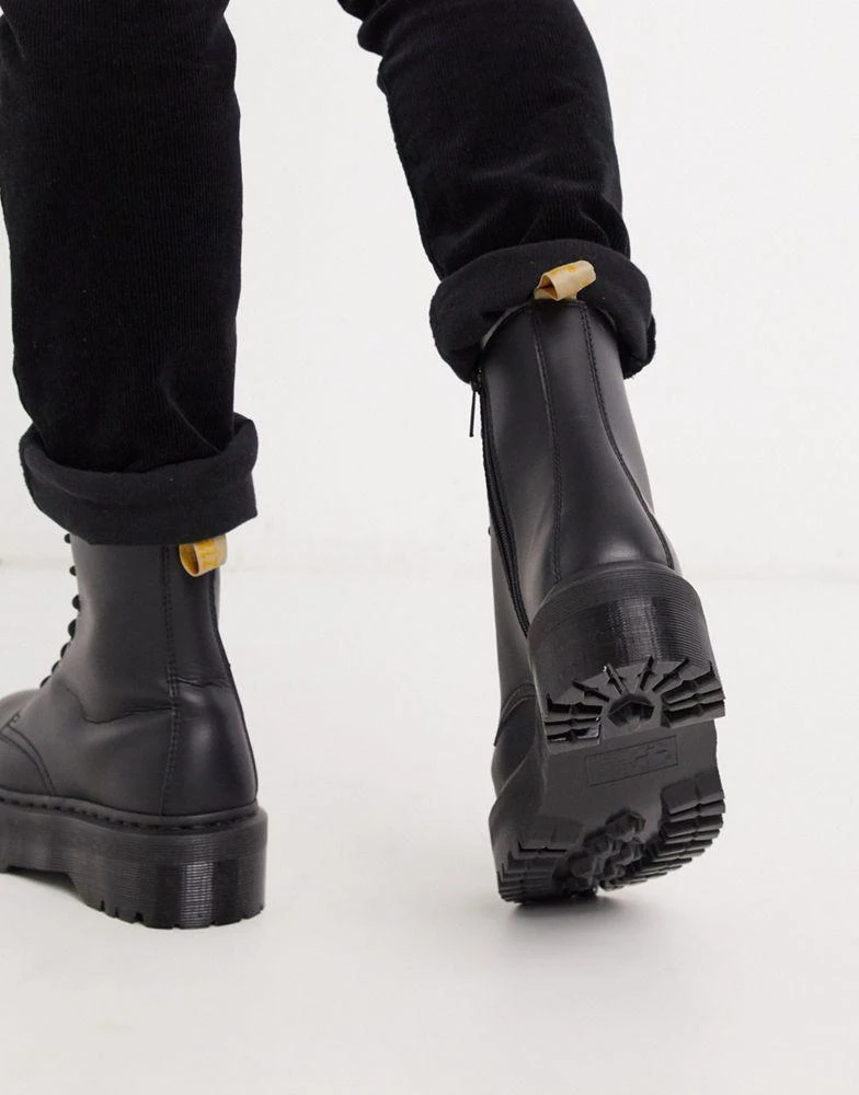 商品Dr. Martens|Dr Martens vegan jadon platform boots in black,价格¥1744,第3张图片详细描述