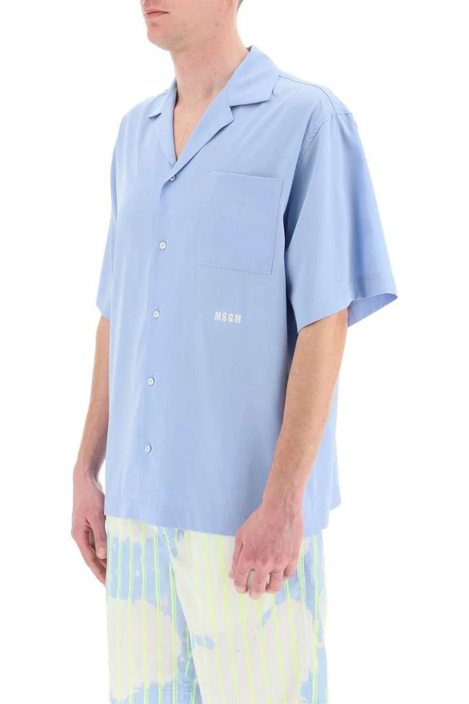 商品MSGM|Msgm habutai bowling shirt,价格¥1260,第4张图片详细描述