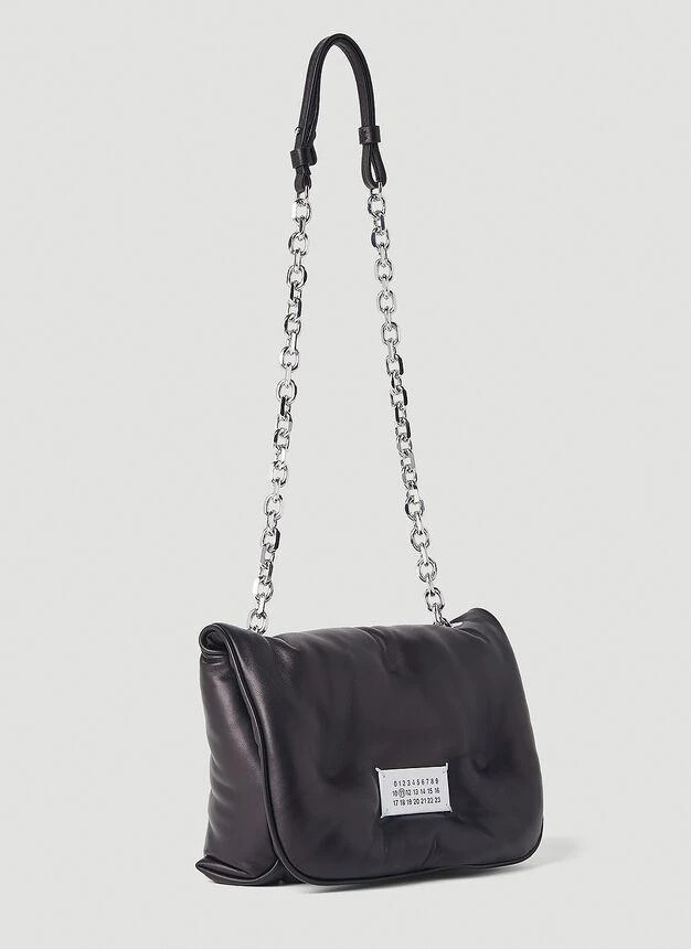 商品MAISON MARGIELA|Glam Slam Flap Small Shoulder Bag in Black,价格¥13017,第2张图片详细描述