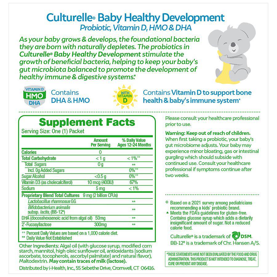 Grow+Thrive 婴幼儿VD益生菌粉商品第7张图片规格展示