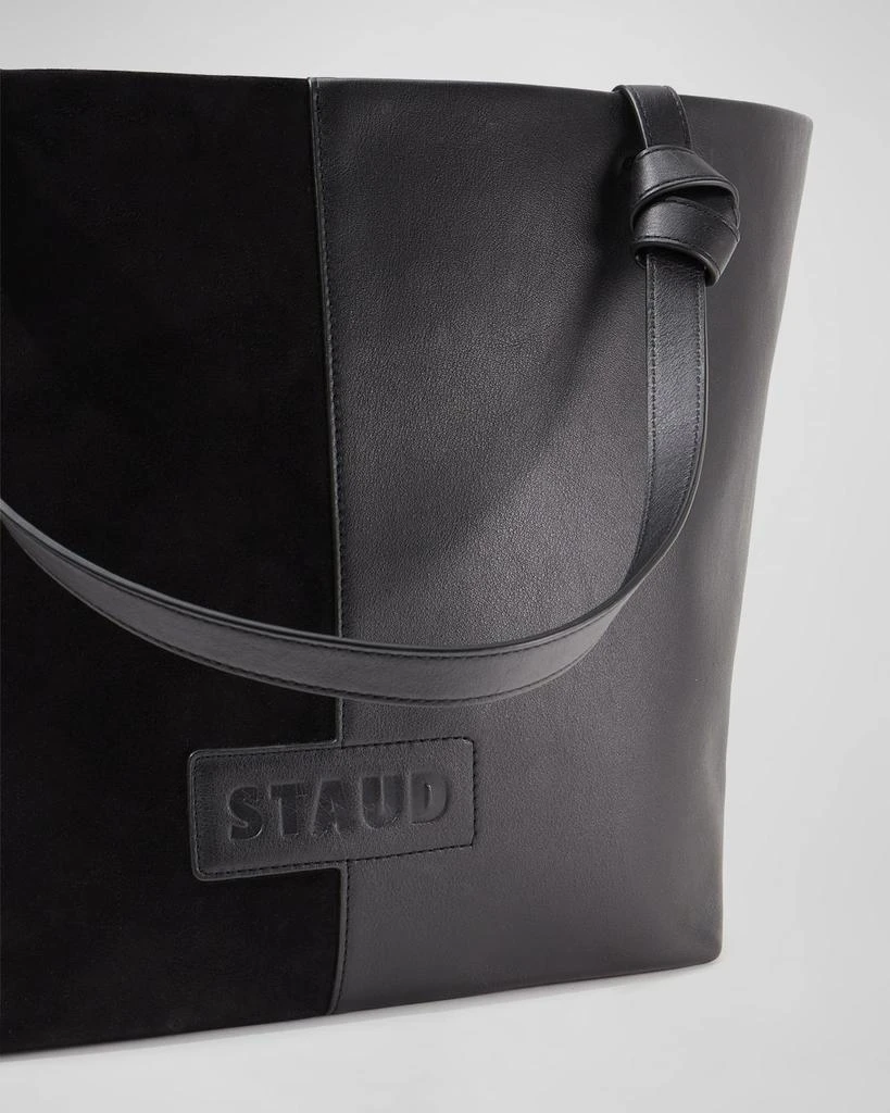 商品Staud|Ida Suede & Leather Tote Bag,价格¥3319,第4张图片详细描述