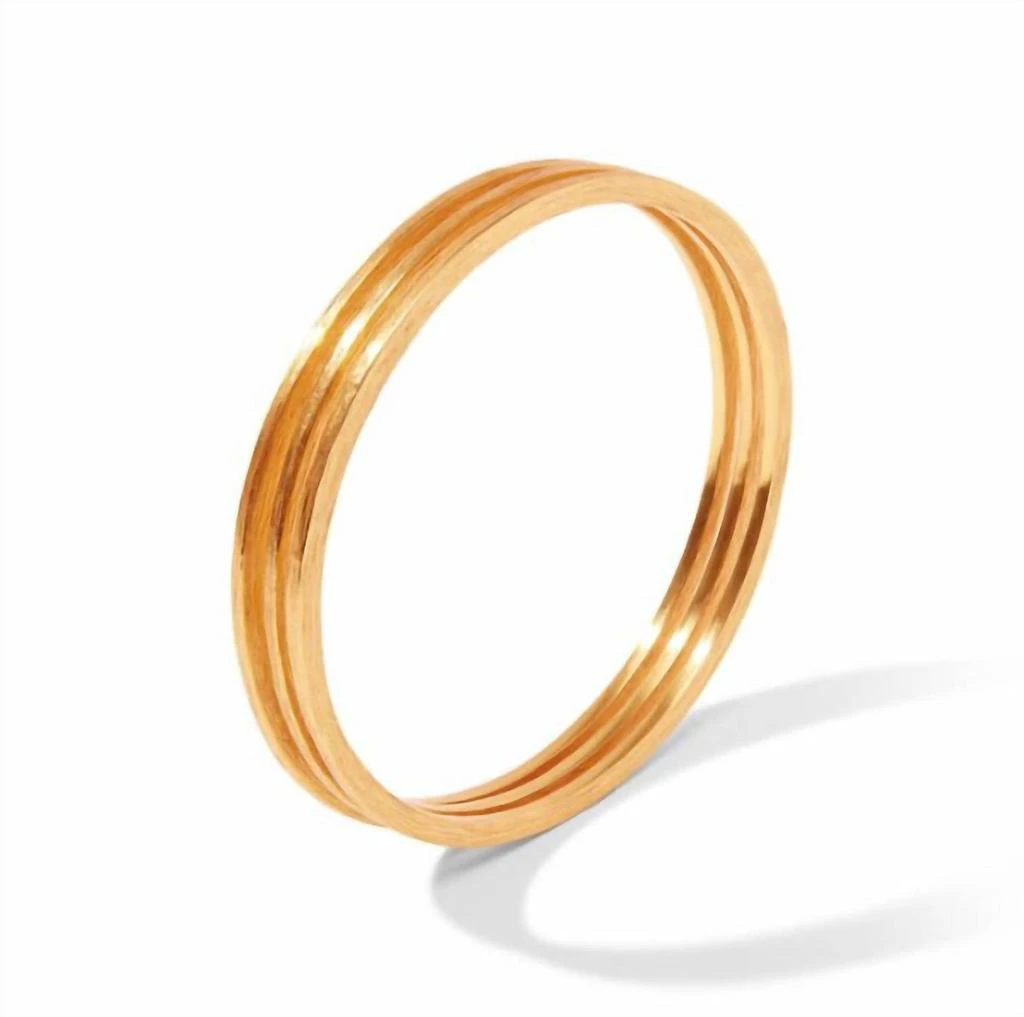 商品Julie Vos|Julie Vos - Aspen Stacking Bangle,价格¥790,第1张图片