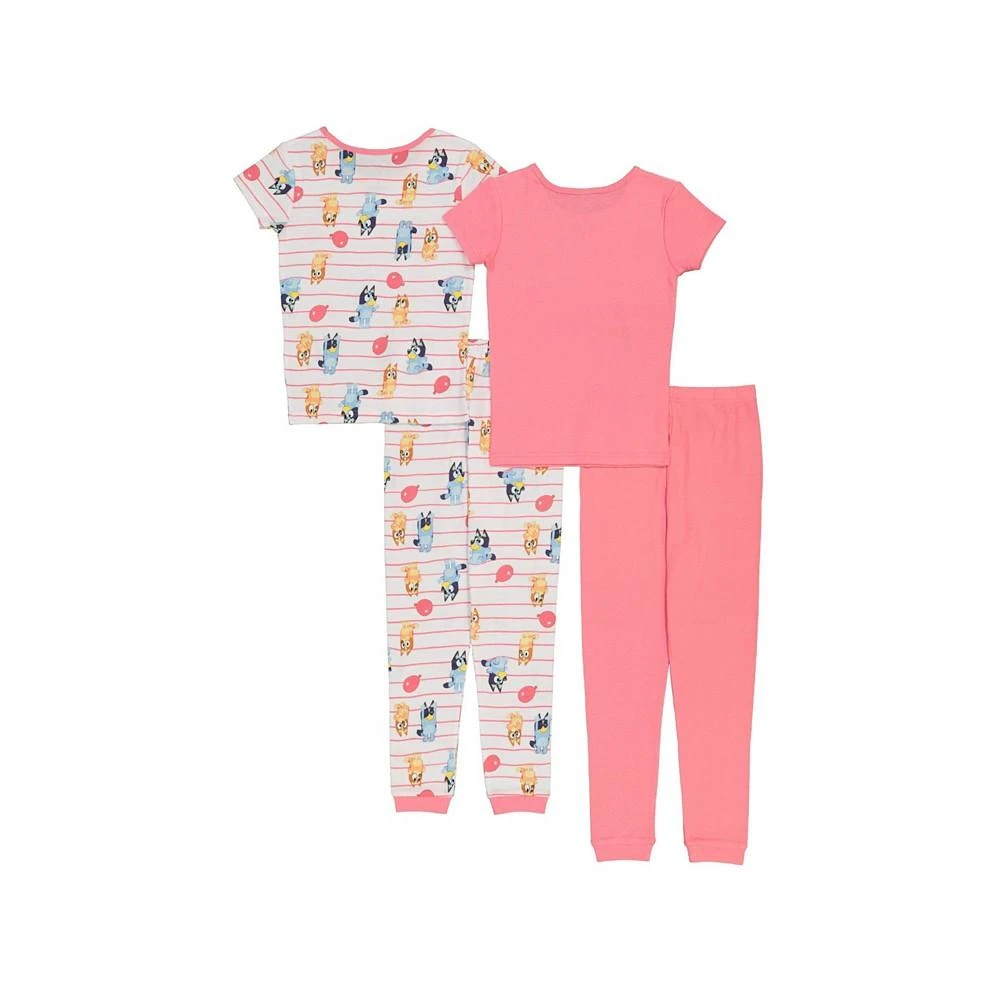 商品Bluey|Big Girls Cotton Pajama, 4 Piece Set,价格¥374,第2张图片详细描述