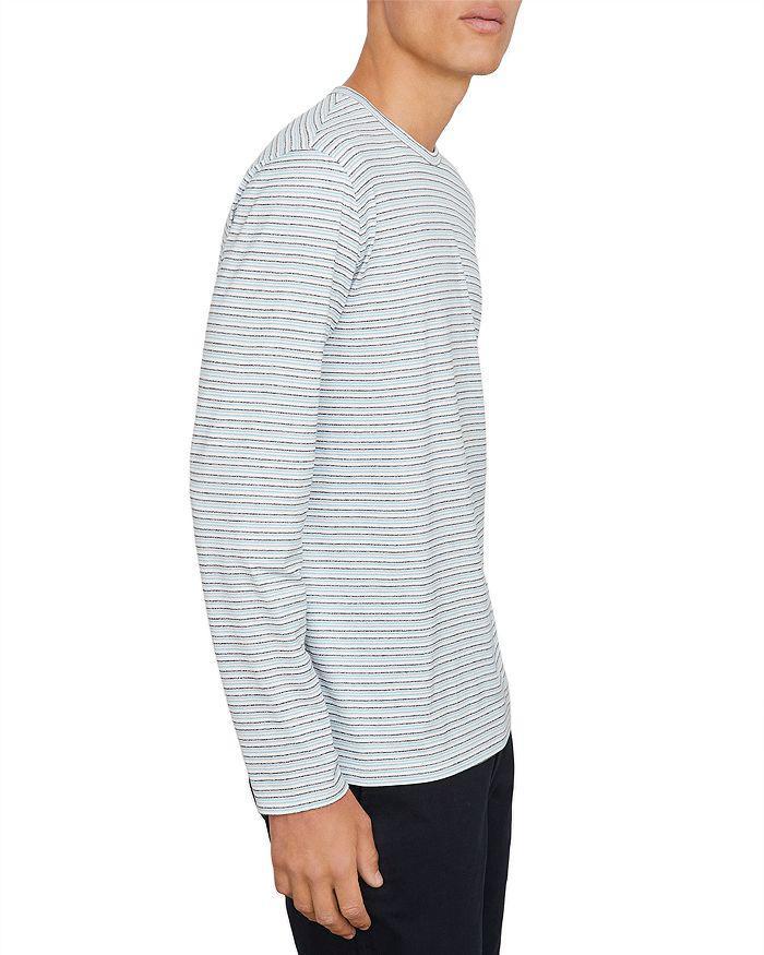 商品Vince|Slub Striped Long Sleeve Tee,价格¥833,第5张图片详细描述