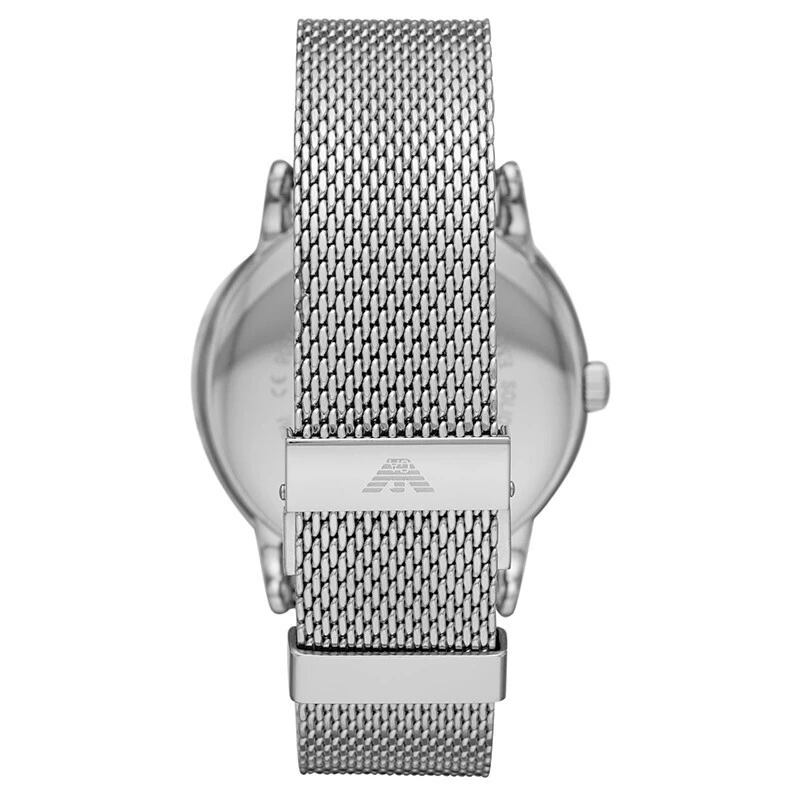 阿玛尼（Emporio Armani）-时尚简约休闲商务编织钢带表石英男表 AR11272 商品