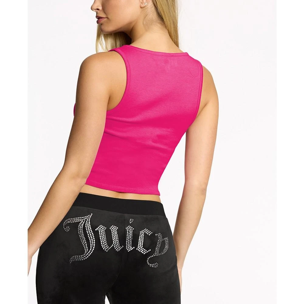商品Juicy Couture|Women's Cotton Embellished Tank Top,价格¥174,第2张图片详细描述