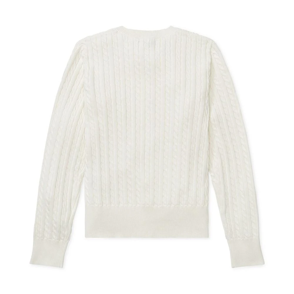 商品Ralph Lauren|赵露思同款女大童纯棉针织开衫,价格¥450,第2张图片详细描述