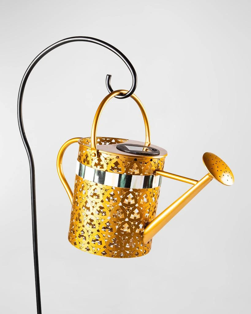商品MacKenzie-Childs|Solar Watering Can Garden Stake,价格¥1164,第2张图片详细描述