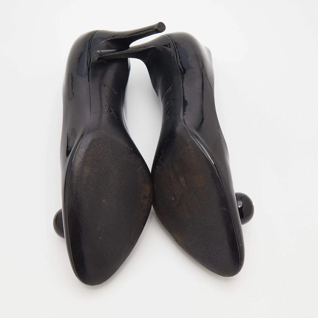 Louis Vuitton Black Patent Leather Ball Pumps Size 40 商品