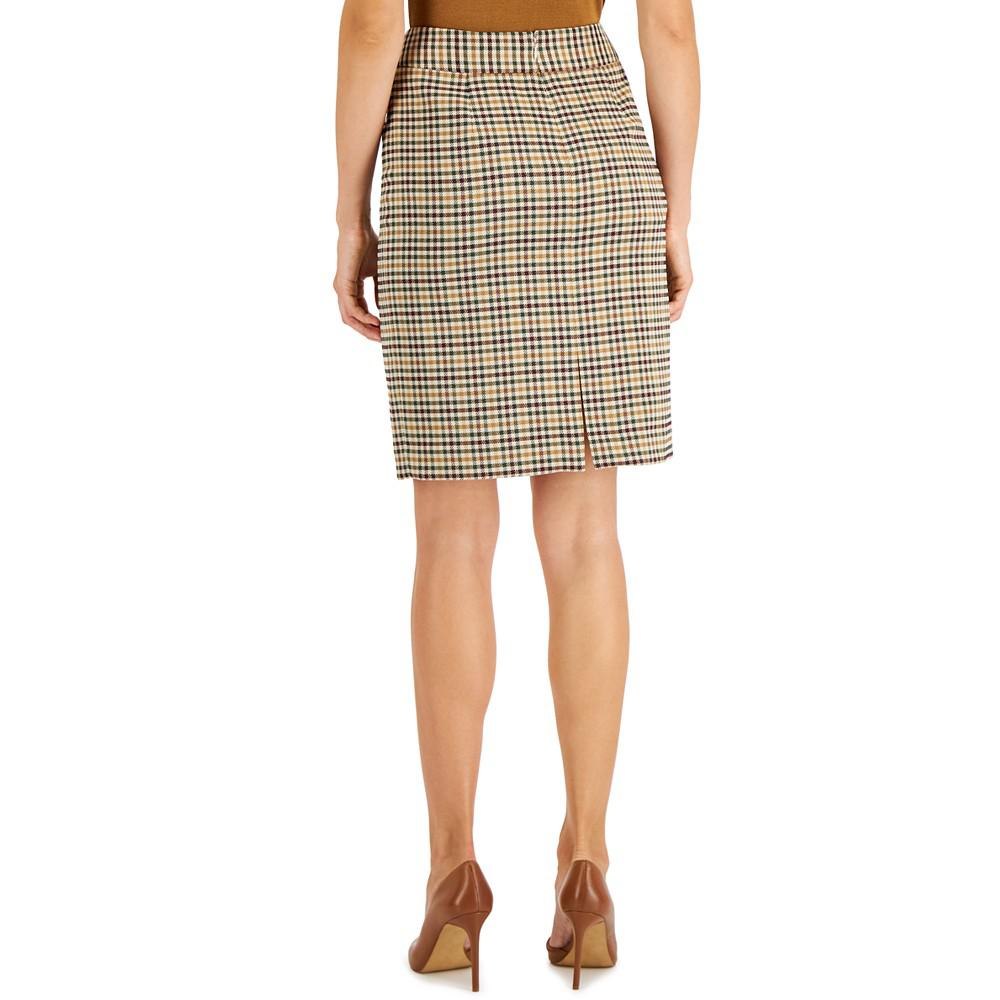 Women's Plaid Slim Skirt商品第2张图片规格展示