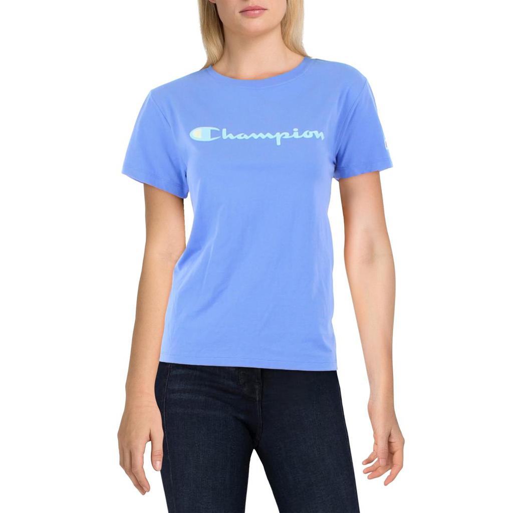 Champion Womens Crewneck Knit Graphic T-Shirt商品第7张图片规格展示