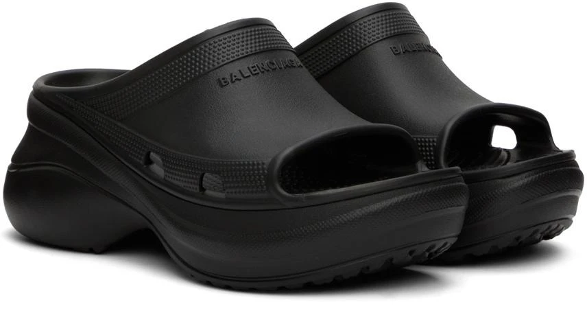 商品Balenciaga|黑色 Crocs 联名拖鞋,价格¥5269,第4张图片详细描述