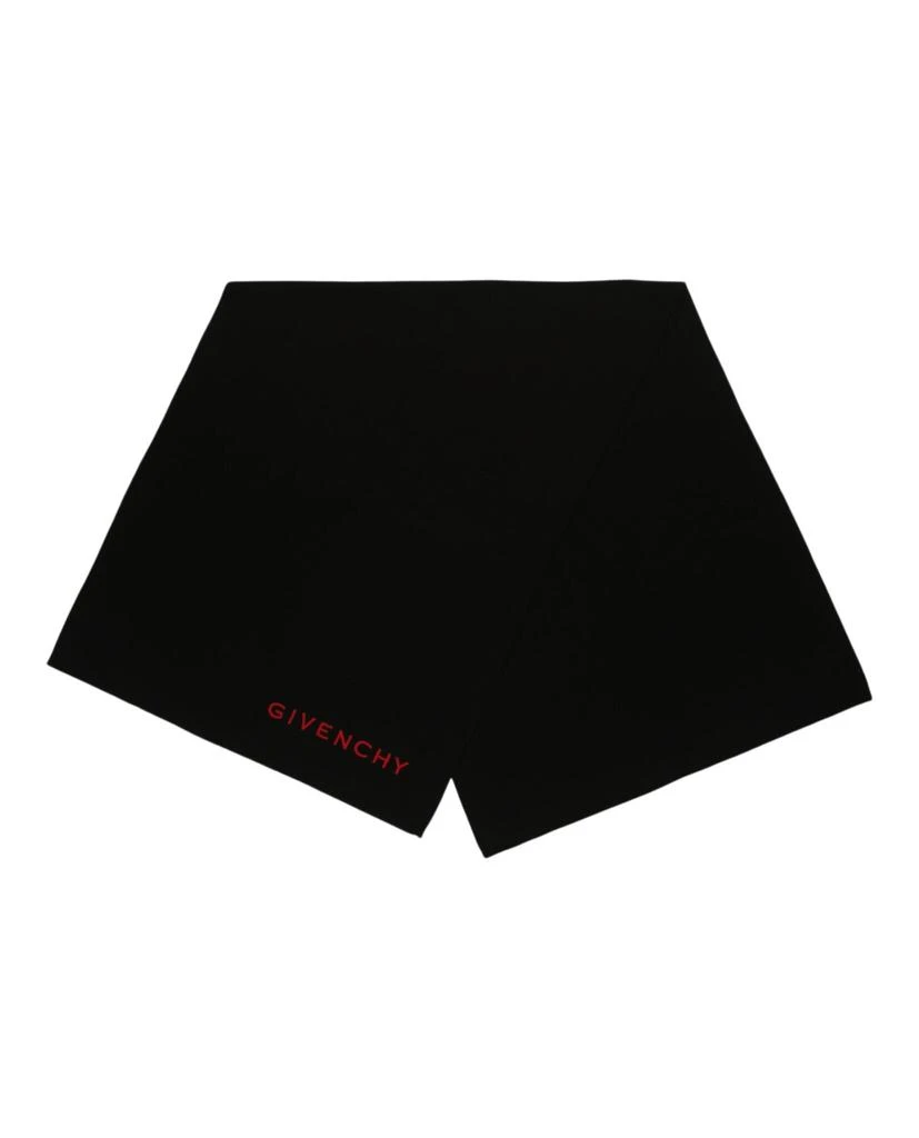 商品Givenchy|Ribbed Wool Logo Scrf,价格¥1495,第2张图片详细描述