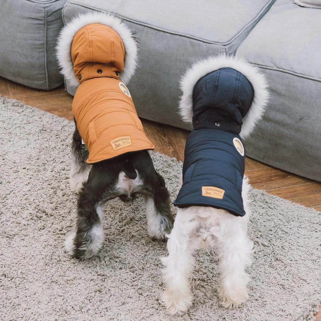 Touchdog 'Eskimo-Swag' Duck-Down Insulated Winter Dog Coat Parka 商品