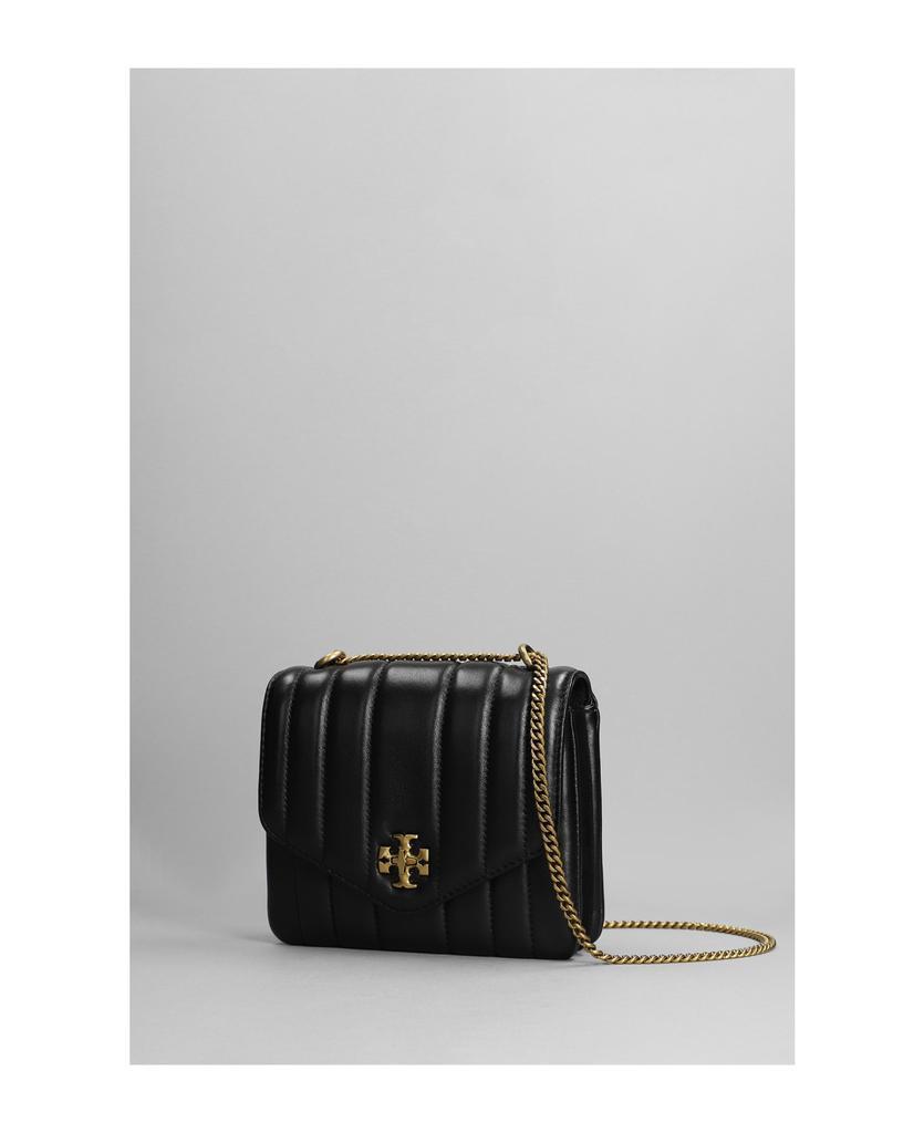 商品Tory Burch|Kira Square  Shoulder Bag In Black Leather,价格¥3946,第4张图片详细描述