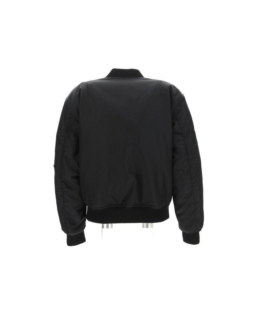 商品Yves Saint Laurent|Zip-up Long-sleeved Bomber Jacket,价格¥12446,第4张图片详细描述