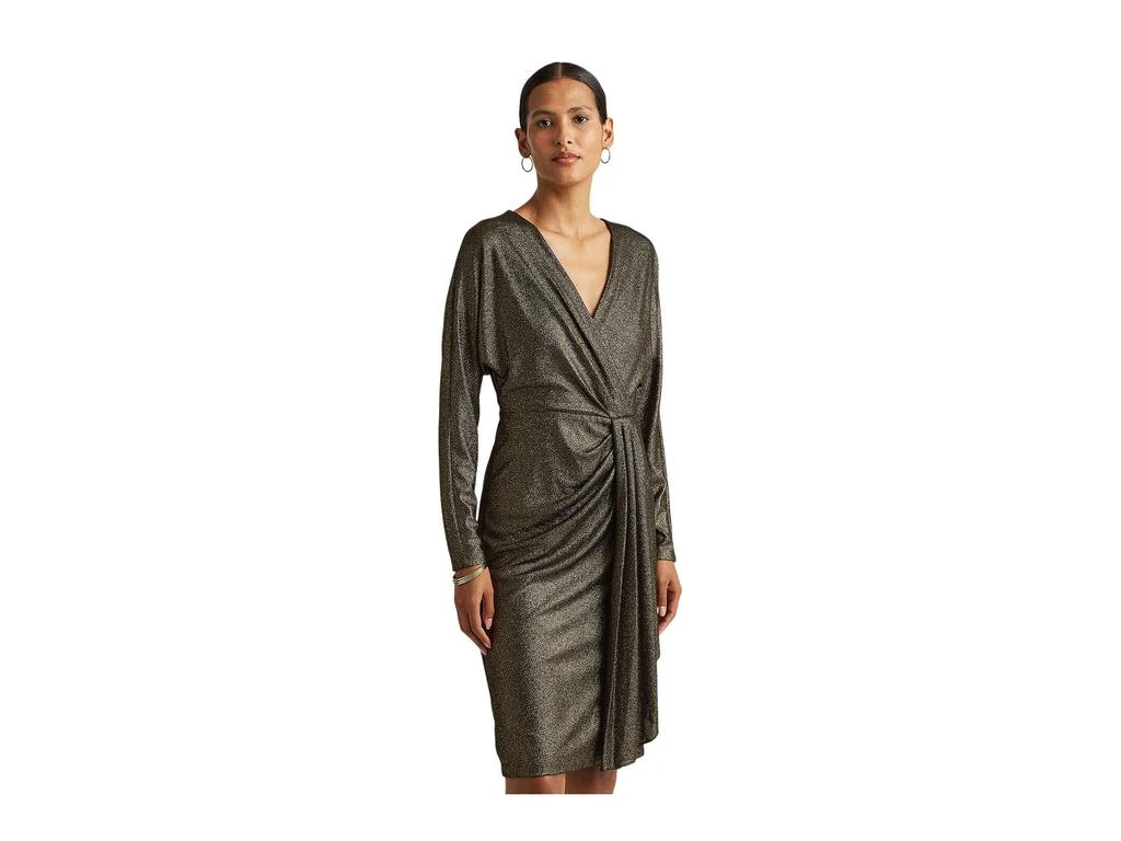 商品Ralph Lauren|Metallic Jacquard Dress,价格¥1005,第2张图片详细描述