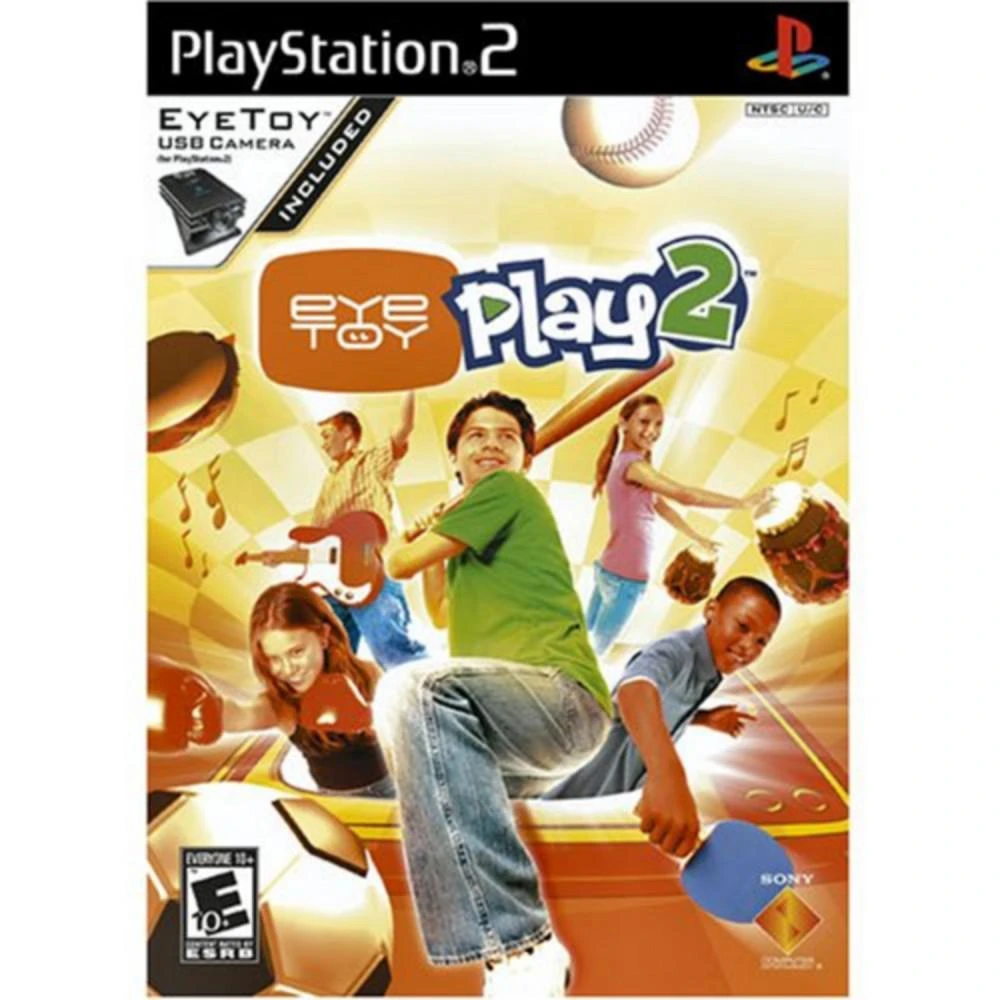 商品SONY COMPUTER ENTERTAINMENT|Eye Toy Play 2 with Camera - PlayStation 2,价格¥225,第1张图片