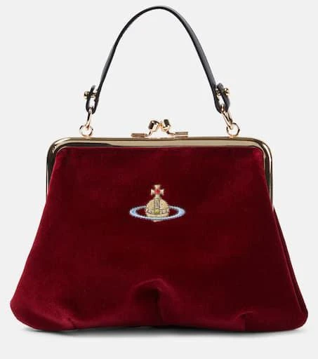 商品Vivienne Westwood|Granny Small velvet clutch,价格¥2228,第1张图片