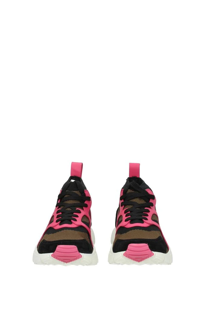 商品Valentino|Sneakers Fabric Black Pink,价格¥1875,第3张图片详细描述