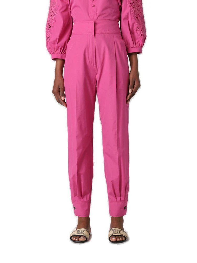 商品Max Mara|Max Mara Studio High Waist Straight Leg Trousers,价格¥1311,第1张图片