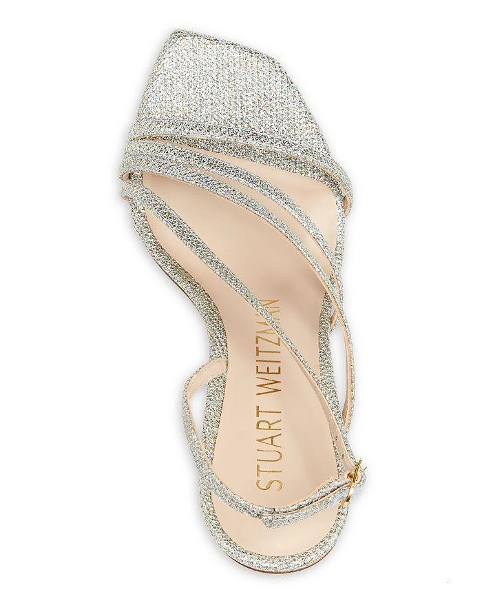 商品Stuart Weitzman|Women's Melodi Glitter High Heel Sandals,价格¥2003,第3张图片详细描述