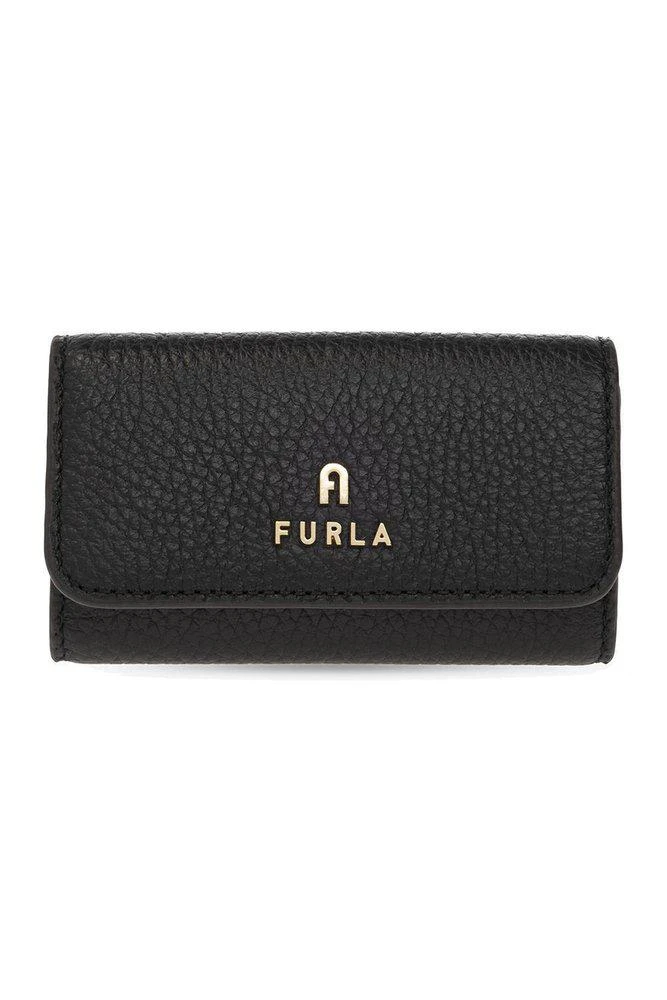 商品Furla|Furla Logo Lettering Camelia Key Case,价格¥538,第1张图片