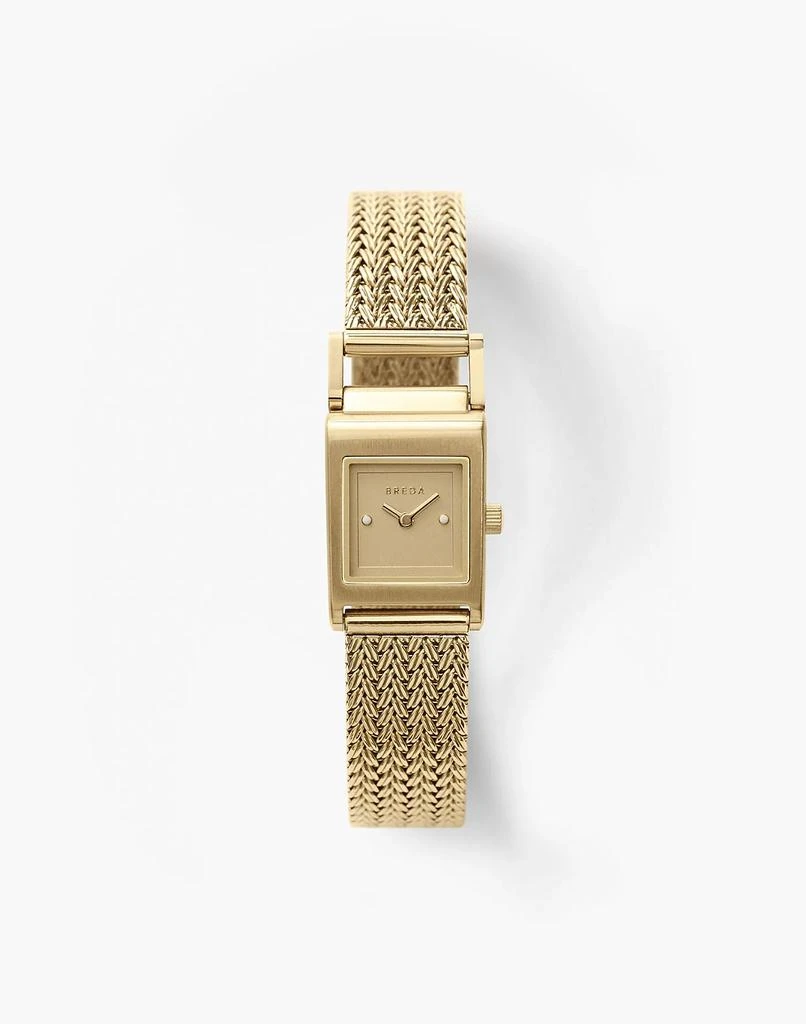 商品Madewell|BREDA Revel Tethered Gold and Mesh Bracelet Watch, 18mm,价格¥1517,第1张图片