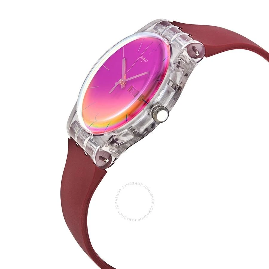 商品Swatch|Swatch POLARED Quartz Red Dial Ladies Watch SUOK717,价格¥447,第2张图片详细描述