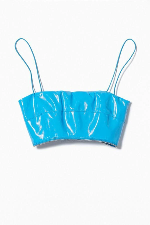 商品I.AM.GIA|I.AM.GIA Isla Patent Cropped Top,价格¥370,第5张图片详细描�述