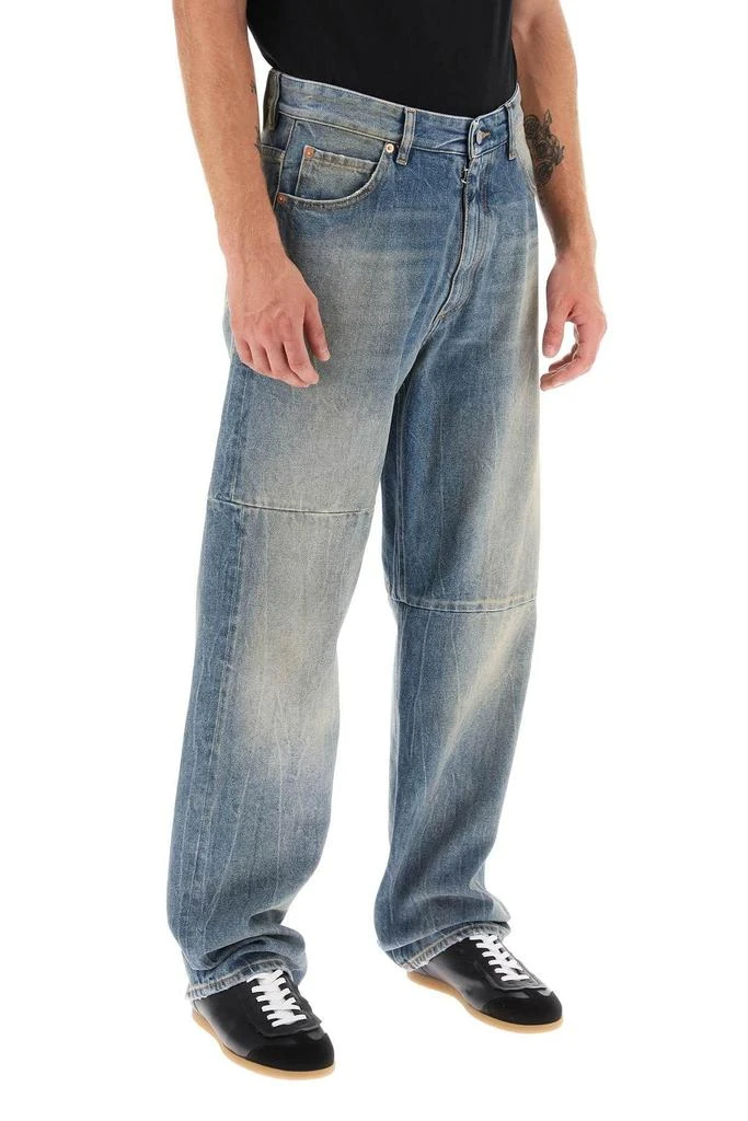 商品MM6|Sand-washed loose jeans,价格¥1965,第3张图片详细描述