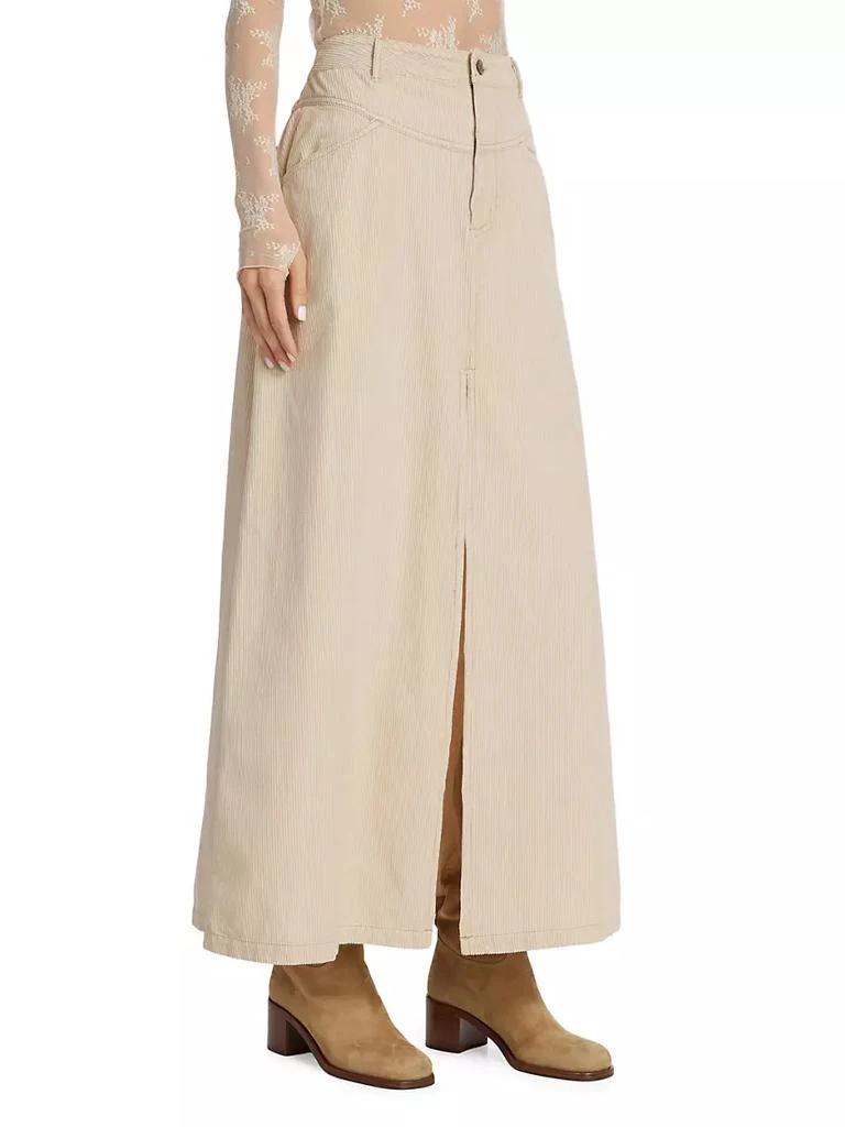 商品Free People|Come As You Are Corduroy Maxi Skirt,价格¥433,第4张图片详细描述