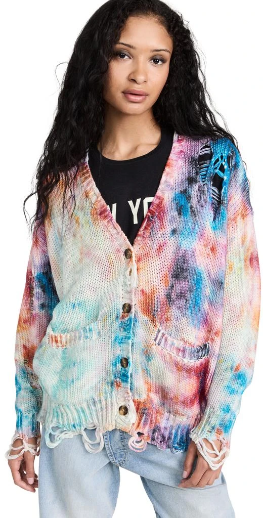 商品R13|R13 印花扎染大号开襟衫,价格¥5042,第1张图片