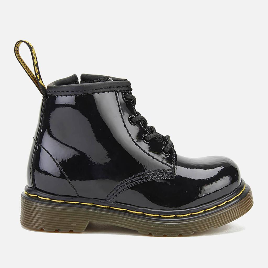 商品Dr. Martens|Dr. Martens Toddlers' 1460 I Patent Lamper Lace Up Boots - Black,价格¥398,第1张图片