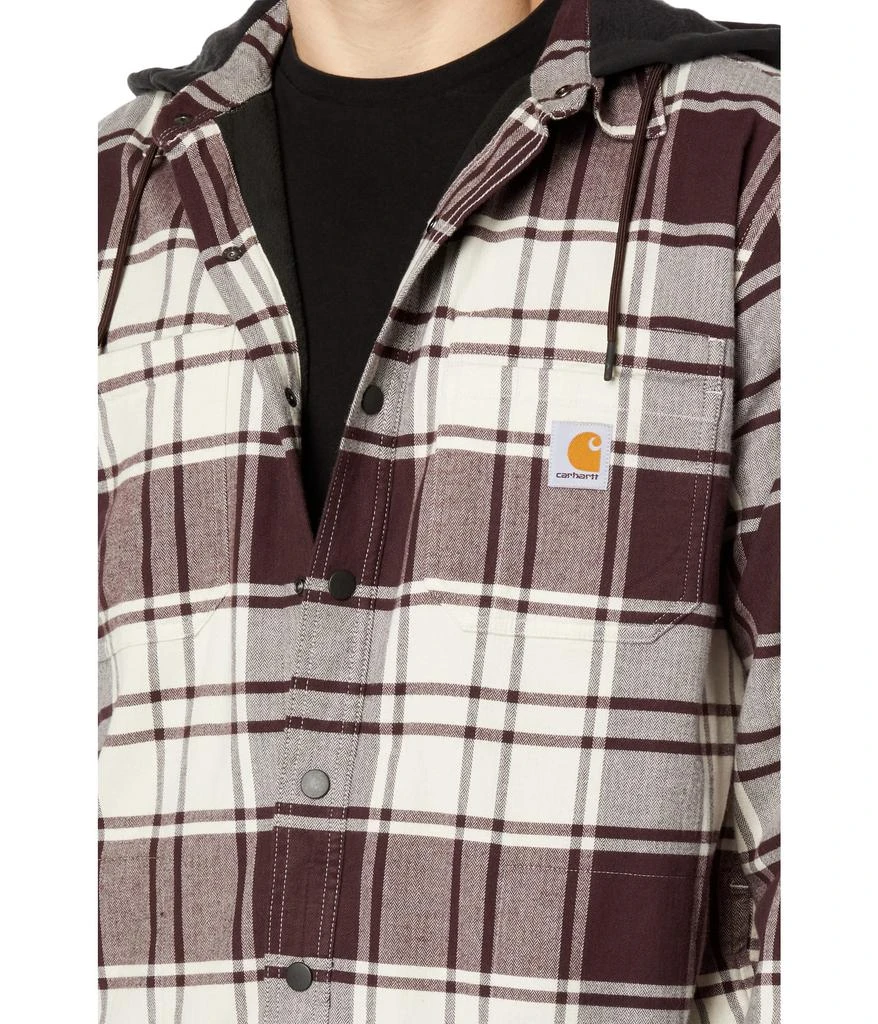 商品Carhartt|Rugged Flex® Relaxed Fit Flannel Fleece Lined Hooded Shirt Jac,价格¥563,第3张图片详细描述
