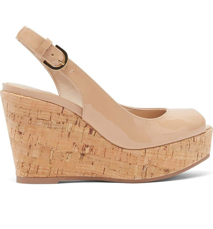 商品Stuart Weitzman|Platform Wedge Sandal,价格¥1428,第3张图片详细描述
