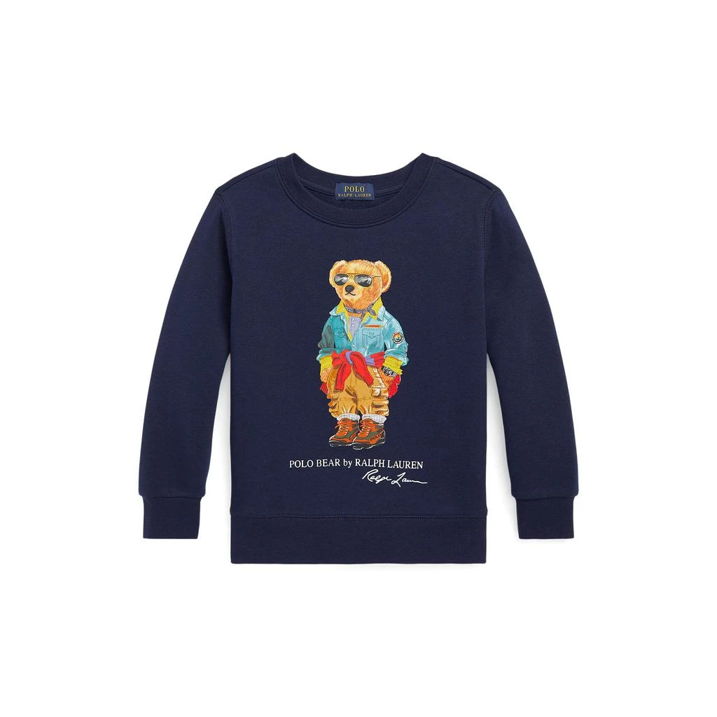 商品Ralph Lauren|Polo Bear Fleece Sweatshirt (Little Kids),价格¥197,第1张图片