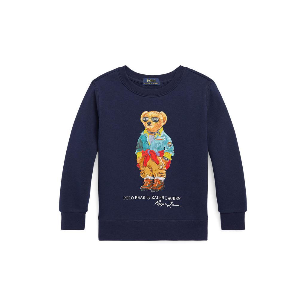 商品Ralph Lauren|Polo Bear Fleece Sweatshirt (Little Kids),价格¥466,第1张图片