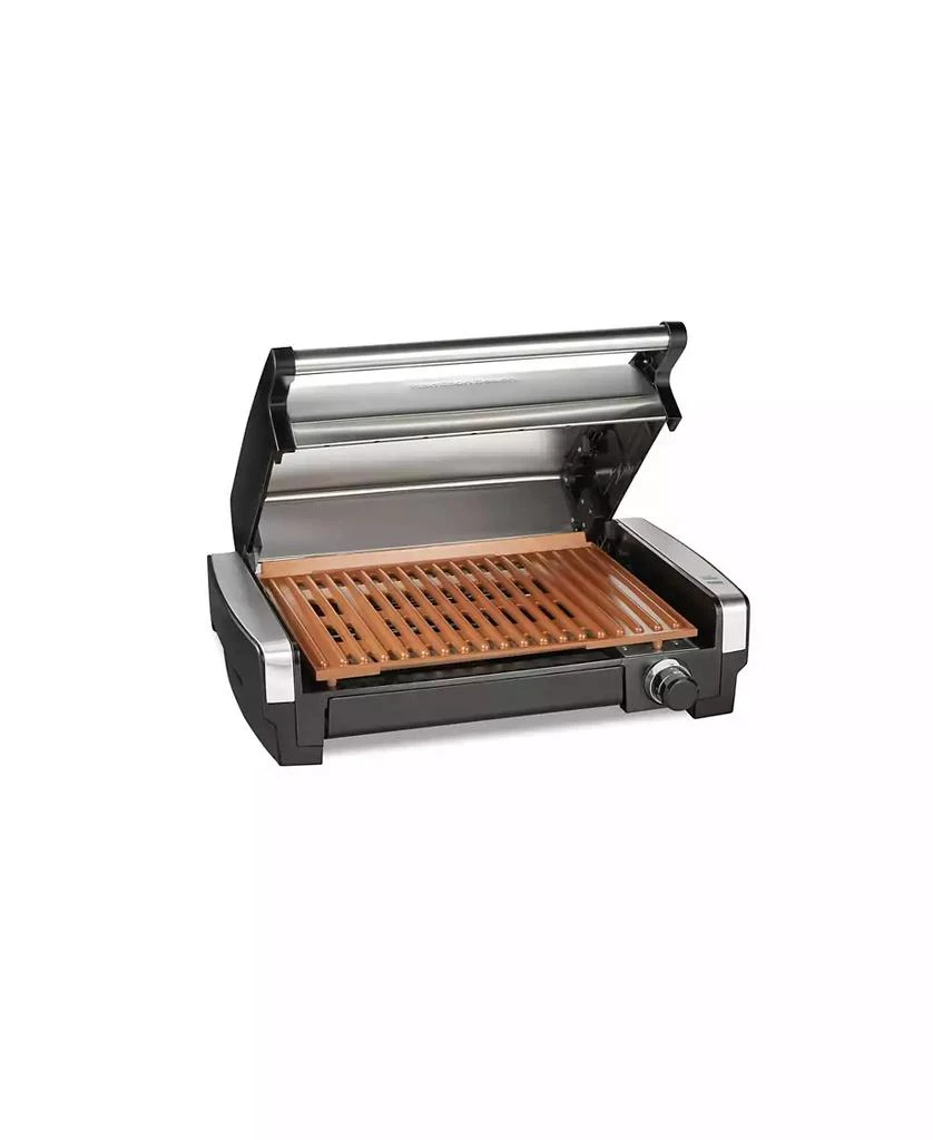 商品Hamilton Beach|Electric Indoor Searing Grill - 25363,价格¥651,第5张图片详细描述