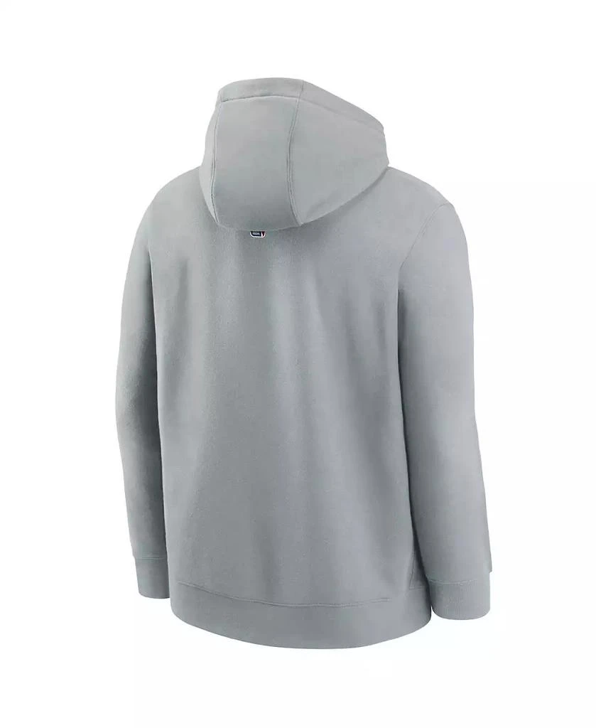 商品NIKE|Youth Silver Brooklyn Nets 2024/25 City Edition Club Fleece Pullover Hoodie,价格¥447,第3张图片详细描述