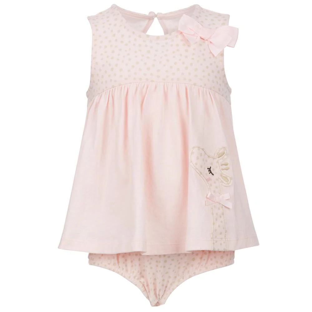 商品First Impressions|Baby Girls Giraffe Bodysuit, Created for Macy's,价格¥67,第1张图片